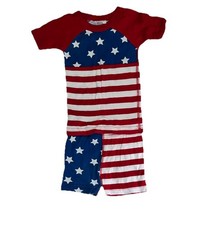 Hanna Andersson Boys Summer Pajamas Set 100 Organic 90 US 3