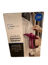 New Mainstays Handheld Garment Steamer 800 Watts, Lightweight & Portable NIB
