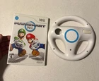 Mario Kart Wii Nintendo Wii Video Game with Wii wheel
