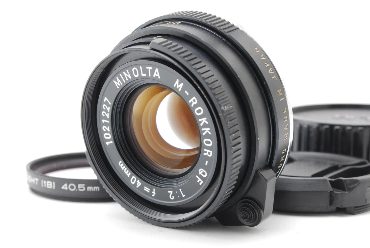 ★美品★MINOLTA ミノルタ CLE ＆ M-ROKKOR 40mm F2 Minolta M Rokkor 40mm F2 for sale - eBay