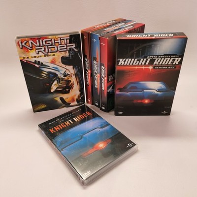 Knight Rider Komplette Serie Staffel Season 1-4 DVD + Neue Serie + Best of FSK16