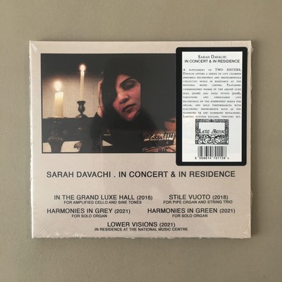 Sarah Davachi In Concert & In Residence (CD) (US IMPORT)