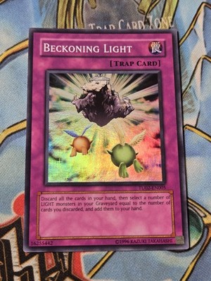 Yu-Gi-Oh! Beckoning Light TU02-EN005 Super Rare Turbo Pack 2 VLP