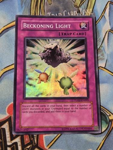 Beckoning Light TU02-EN005 YuGiOh Turbo Pack: Booster Two card