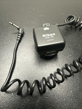 Nikon AS-15 Sync Terminal Adapter Hot Shoe to PC Coiled Sync cord