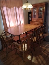 dining table set for 4 wood