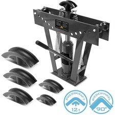 STAHLWERK Rohrbiegemaschine 90° 12 t hydraulisches Rohrbiegegerät Rohrbieger