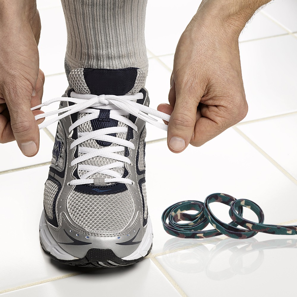 APL 3 paia lacci per scarpe in poliestere lacci per scarpe chic motivo dirompente lacci per scarpe