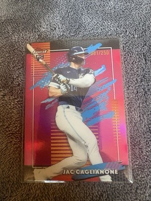 2026 Topps Finest Jac Caglianone Pink Refractor RC Rookie /250 #101