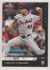 2019 Now Future Pack: MLB Award Winners Expired Redemptions Matthew Boyd a2v