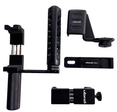 Camera Ulanzi Lot 4 PT-1 Adapter Phone Mount Stand Holder Bracket Grip Handle