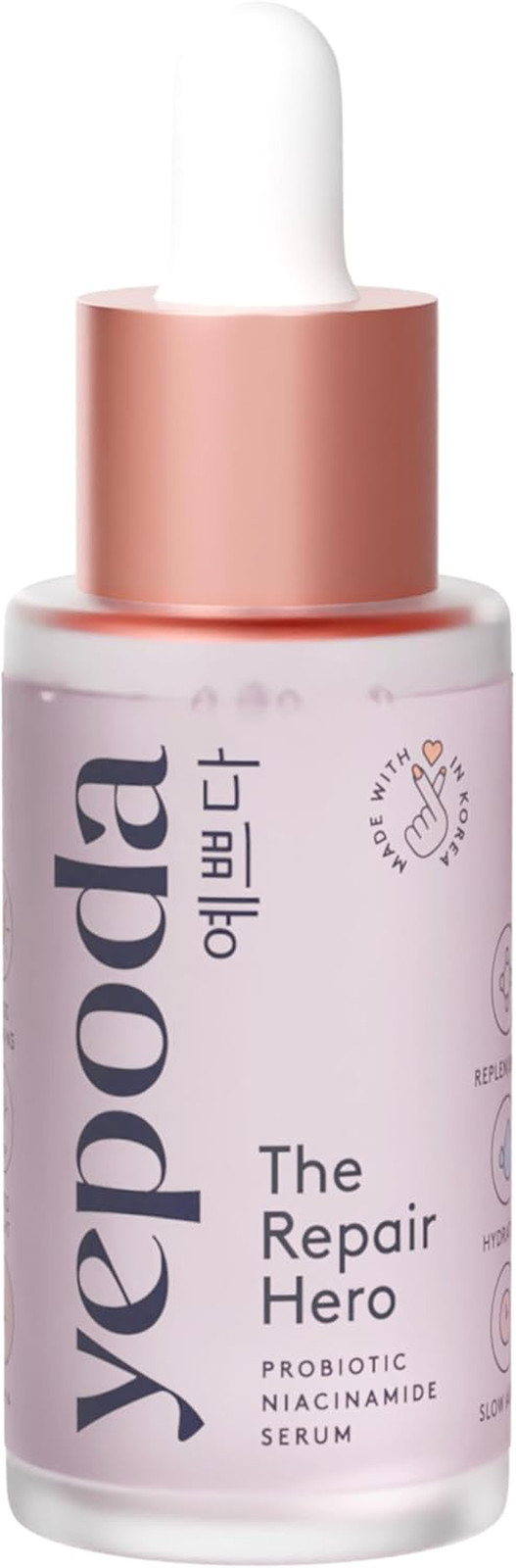 The Repair Hero Yepoda: Siero Niacinamide e Probiotici Anti-Età 30ml
