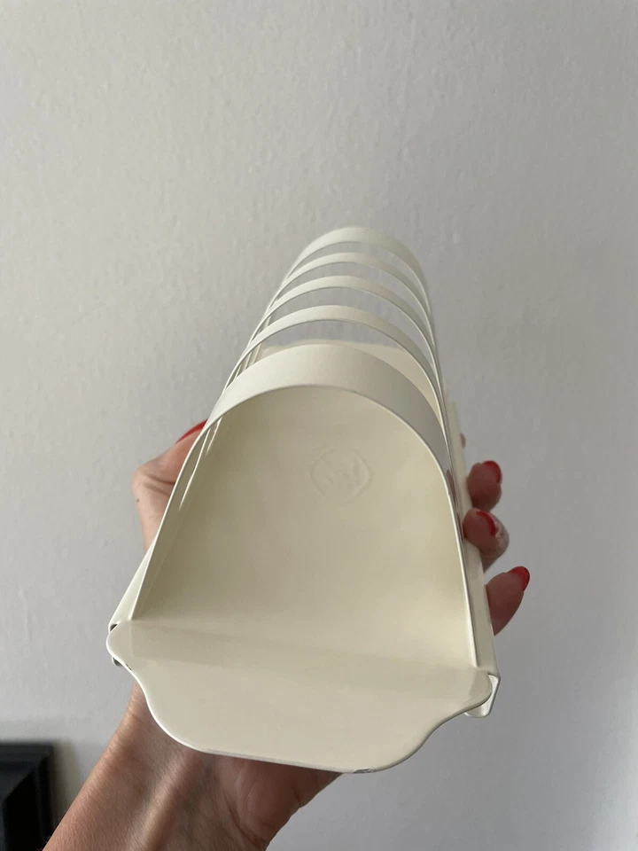 Soporte para tostadas Tala Originals esmalte blanco crema hecho en Inglaterra Reino Unido Foto 3 de 4