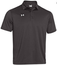 Under Armour Men's Every Team's Armour Polo Short Sleeve Charcoal S