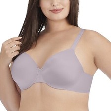 Vanity Fair Women's Nearly Invisible Full Figure Underwire Bra 76207 44DD
