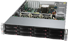 SuperMicro CSE-826BAC12-R1K23LPB 2U Chassis with Redundant 1200W PWS
