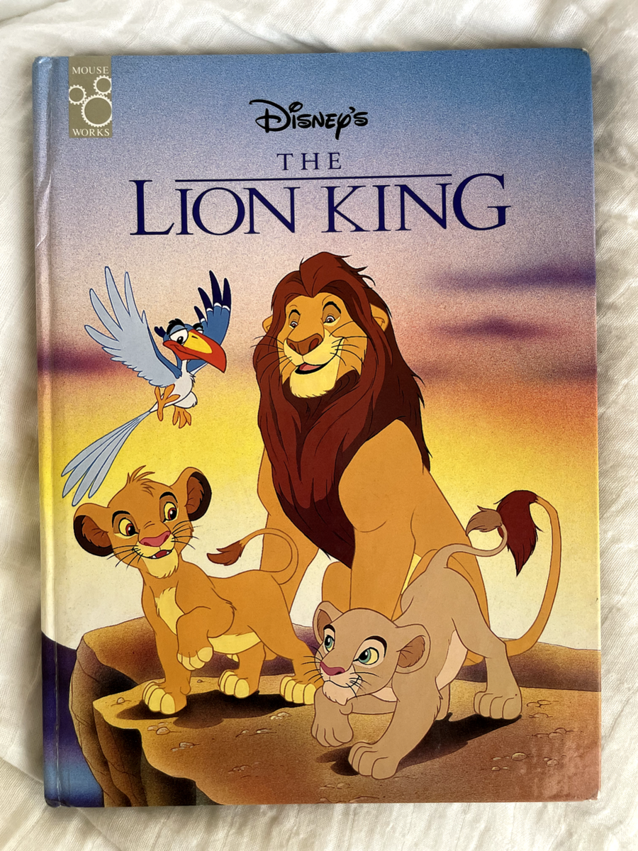 Disney Lion King - Classic Storybook [洋書] Disney's The Lion King Hardcover Book Vintage 90's Children