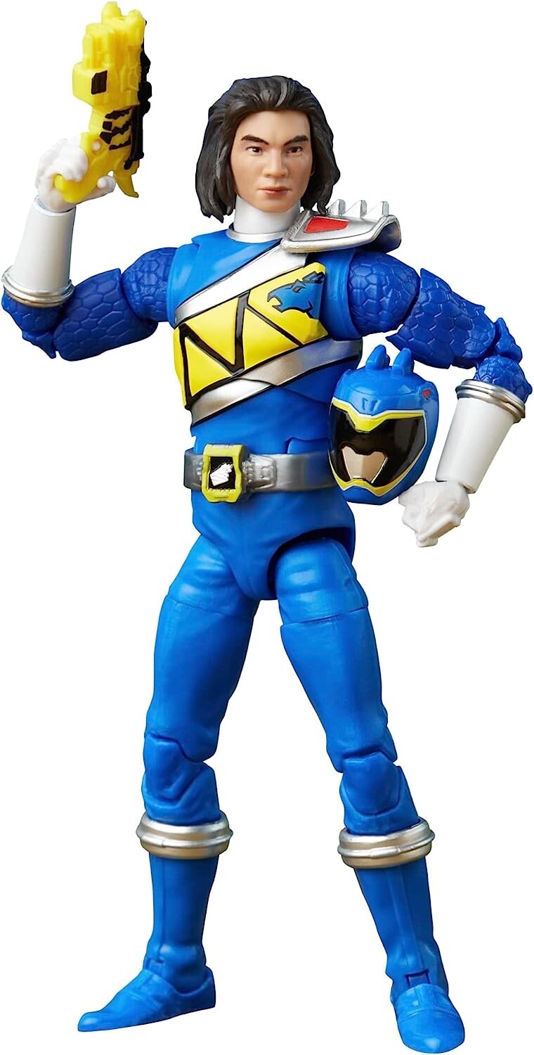 Power Rangers Lighting Collection Dino Charge Blue Ranger Action Figure Toy🔥🔥