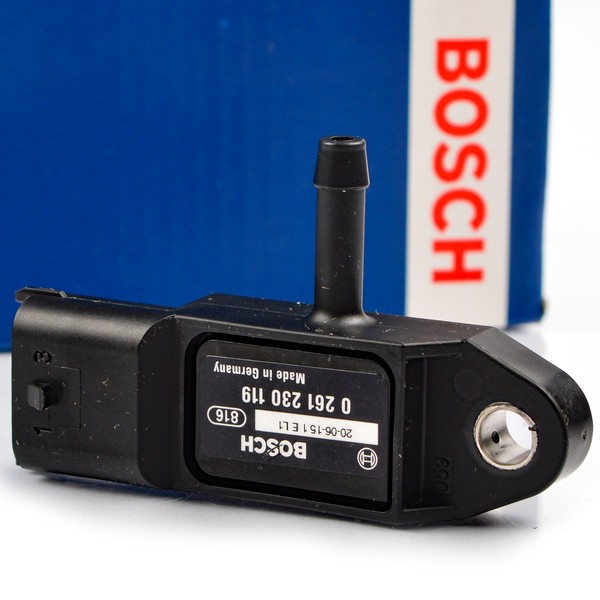 Bosch Ladedrucksensor Ford C-MAX Focus Galaxy Mondeo S-MAX 1.8 Tdci FüR-image