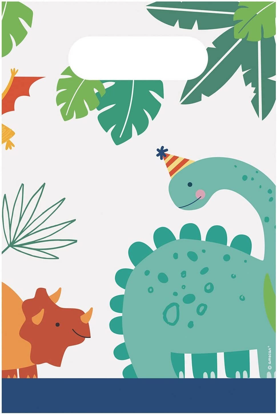 Dino Mite Dinosaur Party Paper Loot Bags  8 Pack