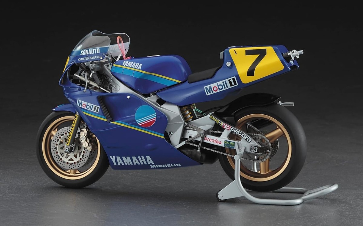 Hasegawa SONAUTO YAMAHA YZR500(OW98) 1988 1/12Plastic model Hasegawa SONAUTO YAMAHA YZR500(OW98) 1988 1/12Plastic model