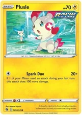Plusle Pokemon Fusion Strike TCG Card 089/264