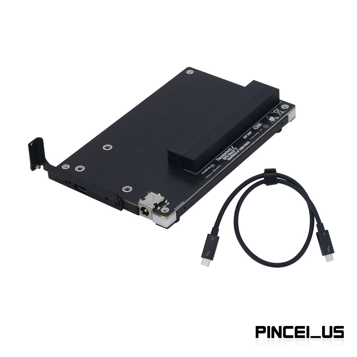TH3P4 Lite 40Gbps External GPU Dock for Thunderbolt 3/4 to