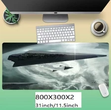 Star Wars Mouse Keyboard Pad.800MMx300MMx2MM/31inch/11.5inch.