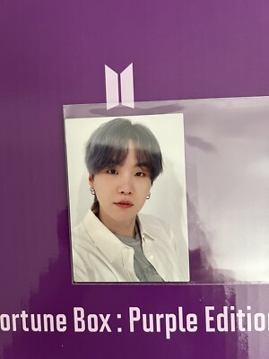 BTS Official Fortune Box Purple Box Lucky Box Yoongi PC | eBay