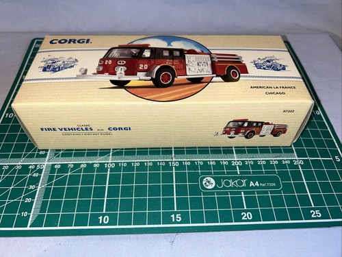 Corgi, Classic Fire Vehicles, American La France, Chicago, 97322, Boxed - Picture 7 of 13