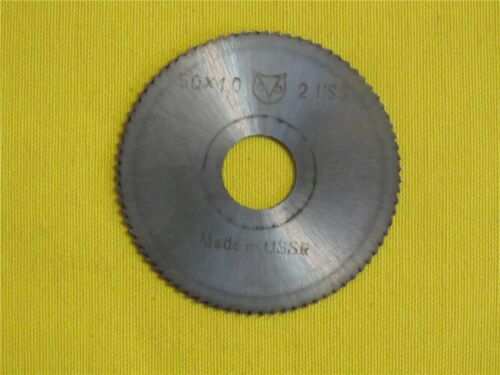 Fresa de discos RDA URSS HSS 50 x 1,0 # 2 - dientes 80 - Aufn Ø 13 - hoja de sierra circular - Imagen 1 de 1