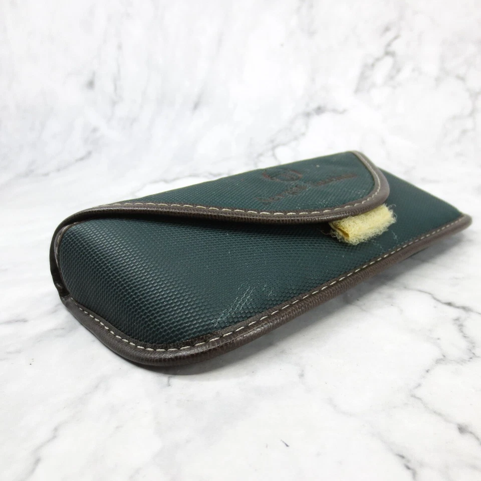 Estuche para gafas Sergio Tacchini verde con tapa abatible Foto 2 de 4