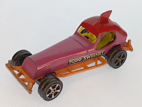 VINTAGE CORGI TOYS - TODD SWEENEY STOCK CAR - GOOD CONDITION.