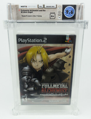 Playstation 2 *Fullmetal Alchemist and the Broken Angel* PS2 Sealed WATA 9.6 A+