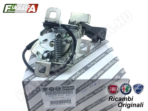 Genuine Alfa 159 bonnet/hood lock with alarm system 50512274 new, factory - Picture 1 of 7
