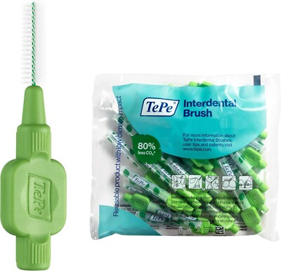 TePe Interdentalbürste Original Multipack, grün 0,8 mm, 25 Stück