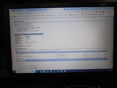 Dell/SonicWall NSA 3600 Firewall Network Security Appliance 1RK26-0A2