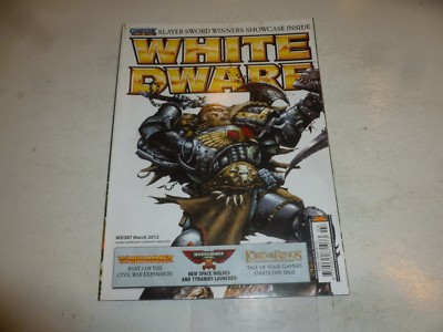 WHITE DWARF Magazine - No 397 - Date 03/2012 - UK Game Workshop