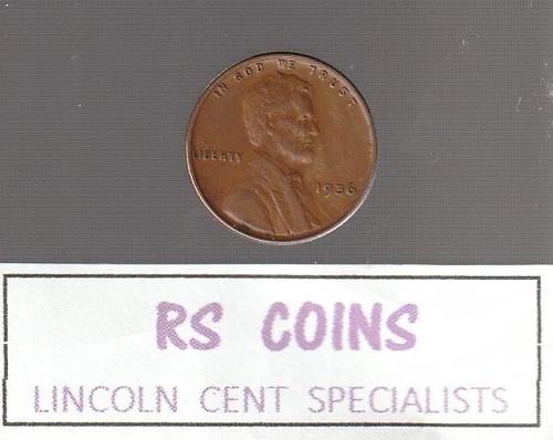 1936   nice quality   XF    LINCOLN CENTS  (EXTRA FINE)  99c each / RS COINS