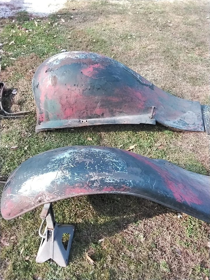 Camión Ford Fenders 1933 delantero V8 modelo B cupé Roadster BB OEM Foto 2 de 4