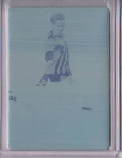 Frenkie de Jong 2022 Leaf 1/1 Un-Autographed Metal Soccer Cyan Printing Plate