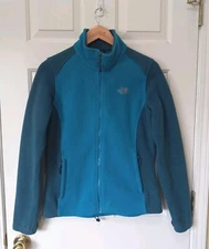 THE NORTH FACE Flash Dry Women's Full Zip Polyester Fleece Jacket Outdoor Size M