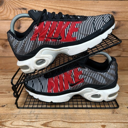 Nike Shoes Womens Size UK 5.5 Air Max Plus TN Black White Running