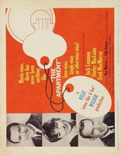 73483 THE APARTMENT Movie 1960 Jack Lemmon RARE Wall Decor Print Poster