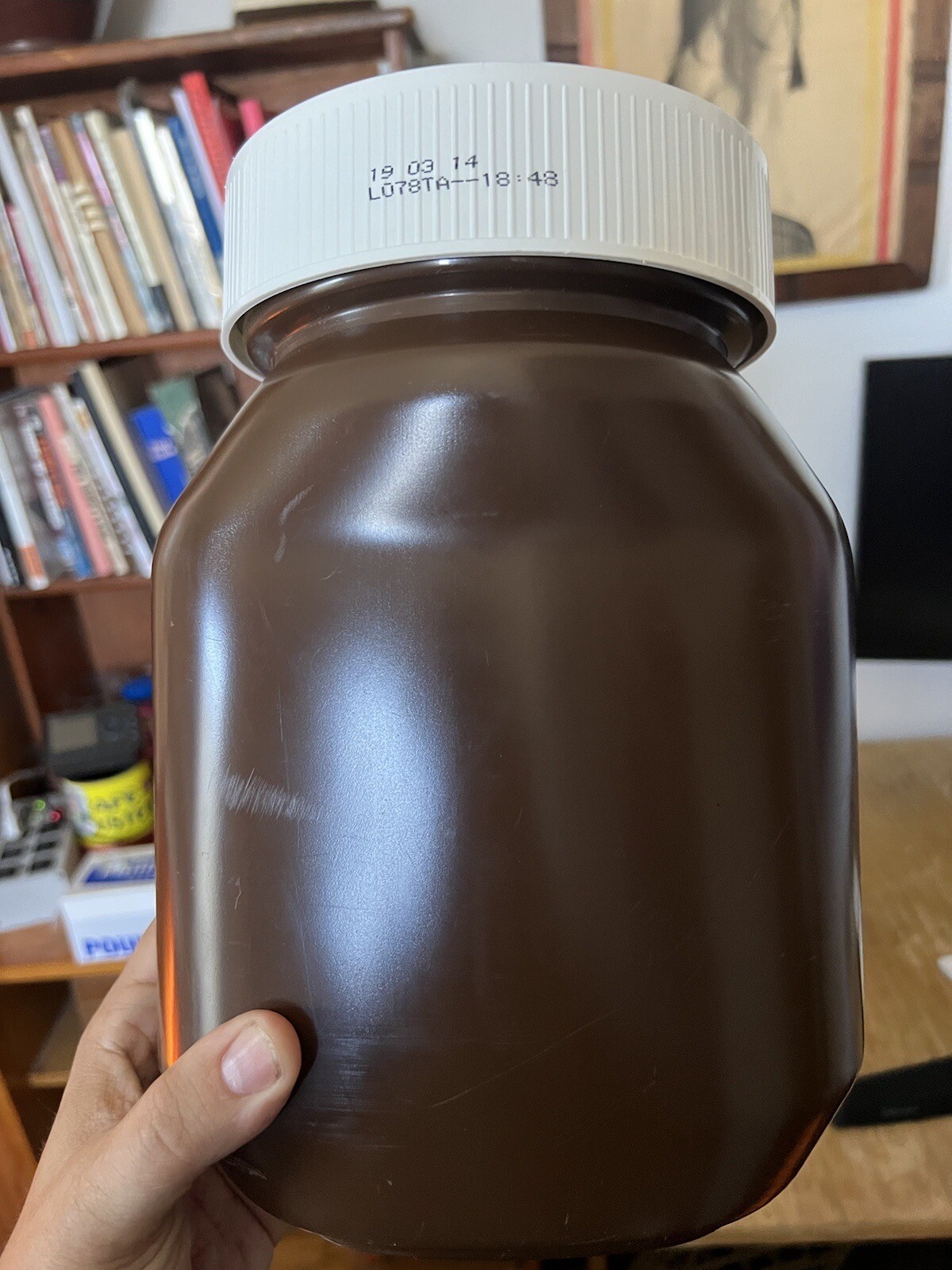 NUTELLA FERRERO 5 KG. Giant Empty Jar Deli Display RARE Italy Great  Condition! - Helia Beer Co