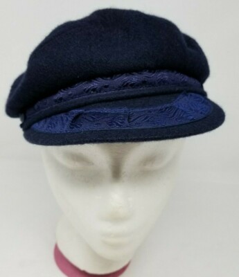 VTG Aegean Traditional Authentic Made In Greece 85% Wool Greek Fisherman Cap 