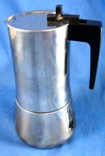 Expresso Maker Bialetti Crusinallo 18/10 Stove top Coffee Maker Italy 8 oz.