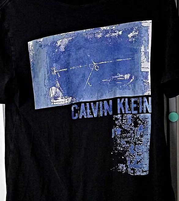Calvin klein hotsell t shirt blue