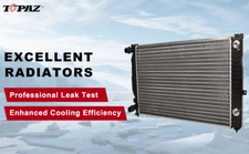 Aluminum Radiator For Audi A4 Quattro 1997-2002 1.8L 2004 Volkswagen Passat 4.0L