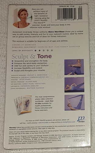 Stott Pilates - SCULPT & TONE Flex Band Series Level 1 Brand New - Picture 2 of 2